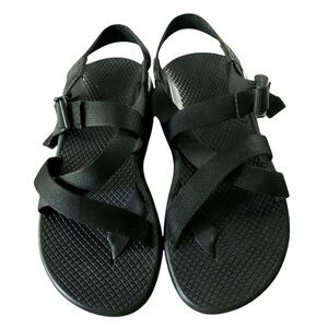 Chaco Women's Z/2 Adjustable Strap Wide-Width Classic Sandal Black Sz 6